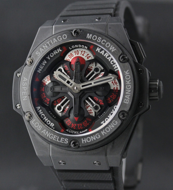 (image for) Brand New Hublot King Power Unico GMT Watch / 24 time zones